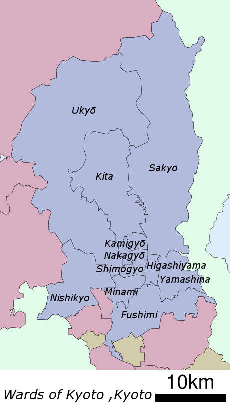 carte de Kyoto